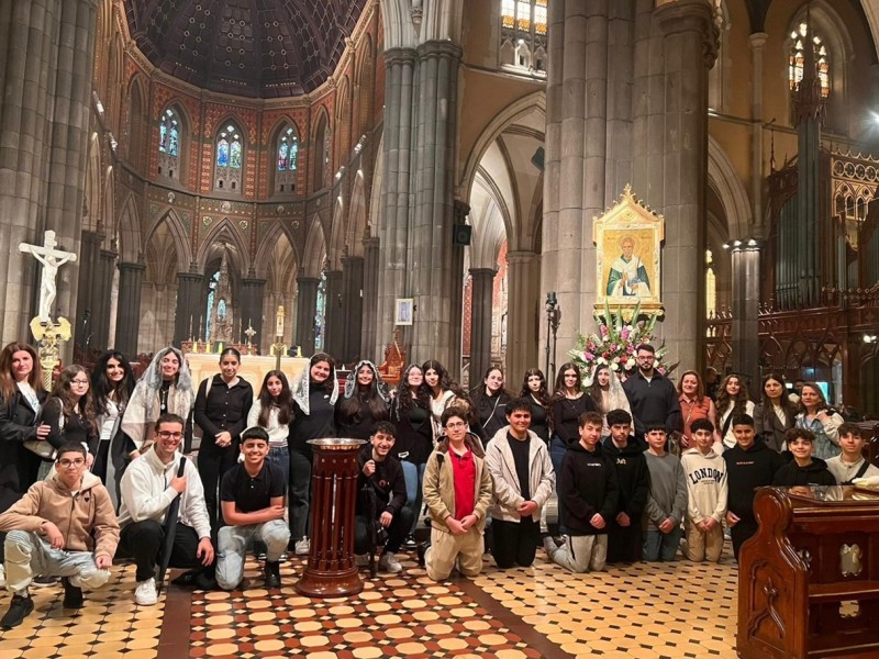 Youth group for years 7-9 embarked on a pilgrimage to St Patrick’s Cathedral